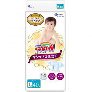 Diapers Goon Marshmallow L 9-14 kg