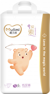 Diapers Mulimi S 4-8kg 56pcs