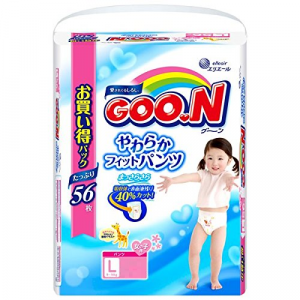 Japanese Diapers-pants Girls L 9-14 kg